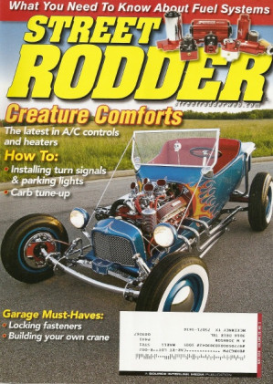 STREET RODDER 2010 MAY - CARB SETUP TRICKS, LOCKING FASTENERS, GANTRY CRANE